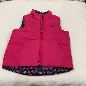 toddler pink polo jacket
